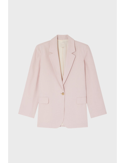 Veste ample en lin mélangé - BAMBI