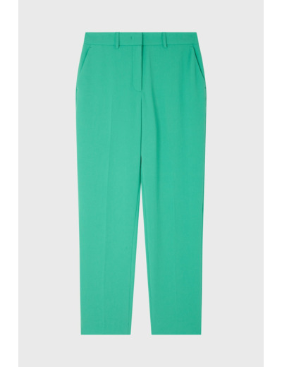 Pantalon droit en crêpe - CARY