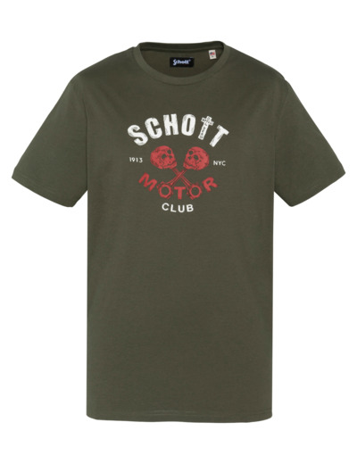 T-shirt imprimé Schott Motor Club