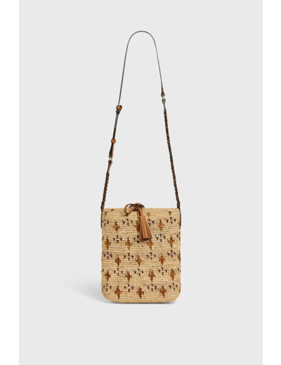 Sac travers en raphia - SOPHIE