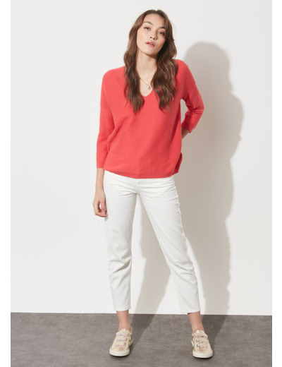 Jean boyfriend à cinq poches