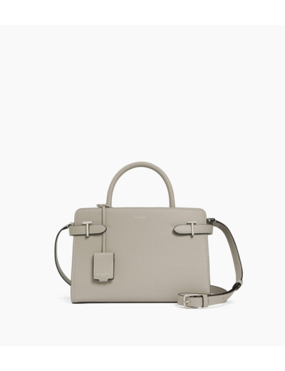 Sac à main moyen modèle Emilie en cuir grainé