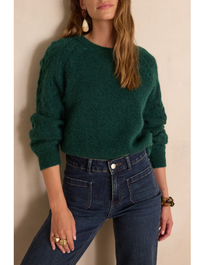 Pull BRUNO en laine et mohair