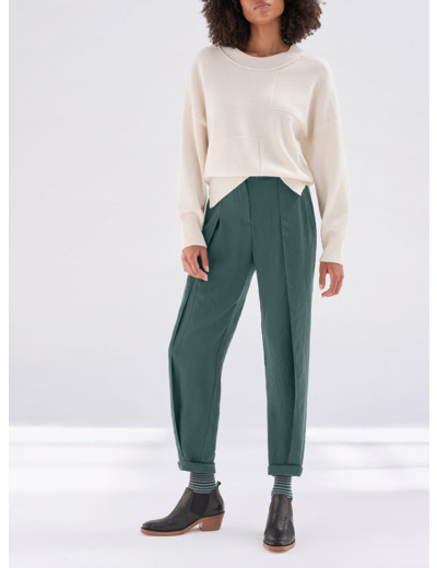 Pantalon carotte scarabee