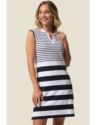 Robe femme COTON sans manches Macha