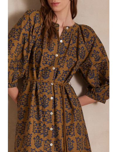 Robe chemise LUNA en coton