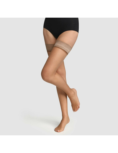 DIM Up Teint de Soleil terracotta 17D Jarretière dentelle