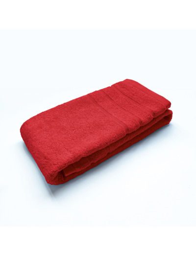 Serviette de toilette DODO MINERAL - COLORIS ROUGE