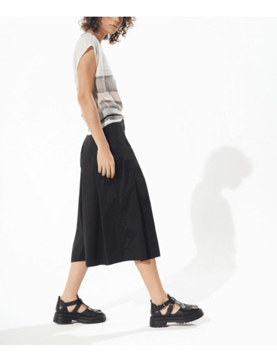 Pantalon large noir