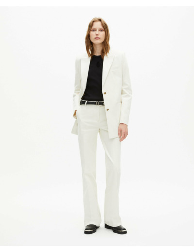 Veste costume 2 boutons white
