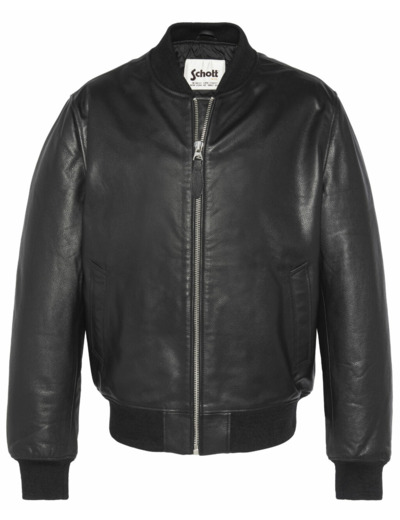 Bomber en cuir de vachette LCCITY SCHOTT