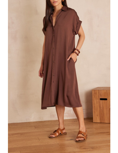 Robe satinée NAYAA
