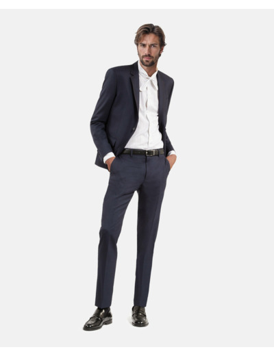 Veste de costume classique 2 boutons navy