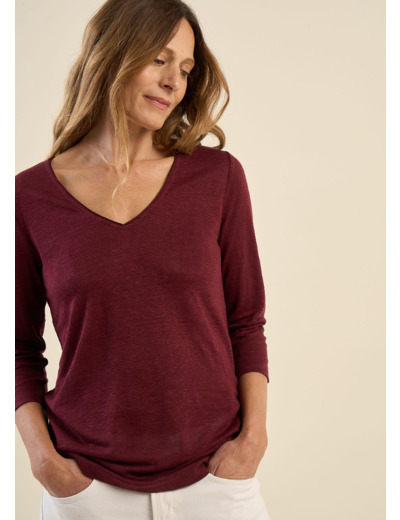 Tee-shirt en lin