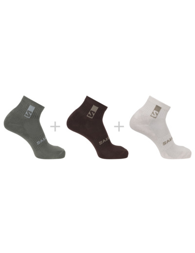 Everyday Ankle 3-Pack Silver Cloud Sedona Sage French Roa