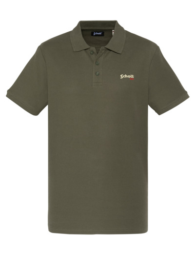 Polo en coton piqué