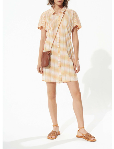 Robe coulis peche abricot
