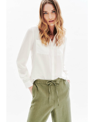 Pantalon pigment 100% lin