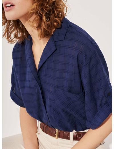 Chemise marine