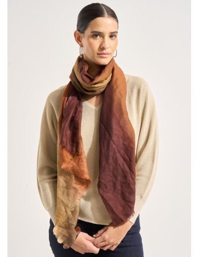 Foulard effet dégradé