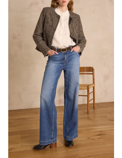 Jean large LISA en denim