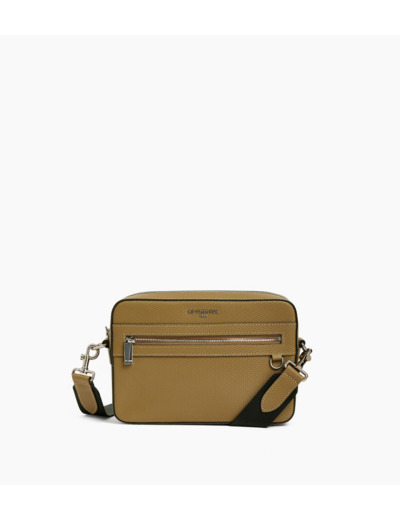 Petite sacoche Emile en cuir signature T