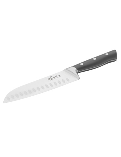 Virtuoso Santoku Knife 18cm, couteaux de cuisine, 10 ans de garantie sur la lame