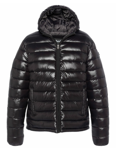 Doudoune brillante à capuche DRAGOB SCHOTT