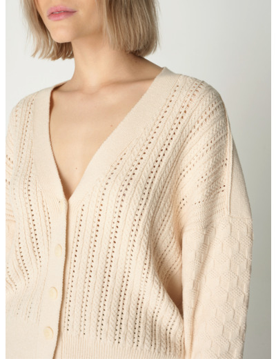Cardigan liuba avoine