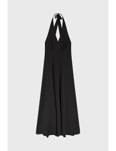 Robe longue cintrée à dos nu - ERSILIE