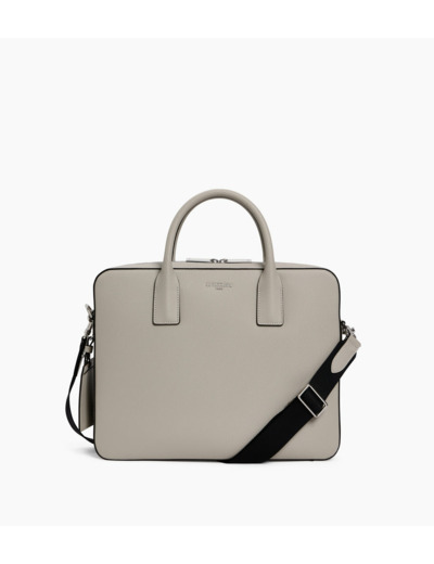 Porte document slim 14" Emile en cuir signarture T