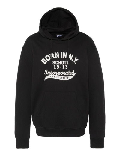 Sweatshirt à capuche imprimé « BORN IN N.Y. »