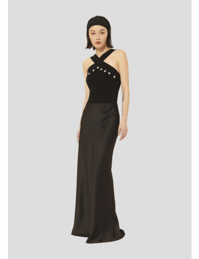 Jupe Jesta Noir en Polyester