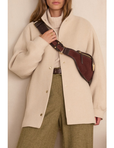 Manteau mi-long DAMIEN en laine