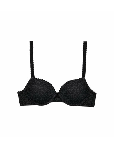 Soutien-gorge à coques noir DIM TOUCH Girl