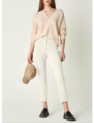 Pantalon uma creme