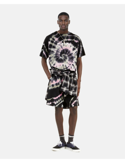 T-shirt avec print devant ecru green