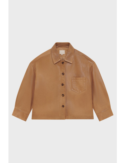 Surchemise en cuir - RAFAELA