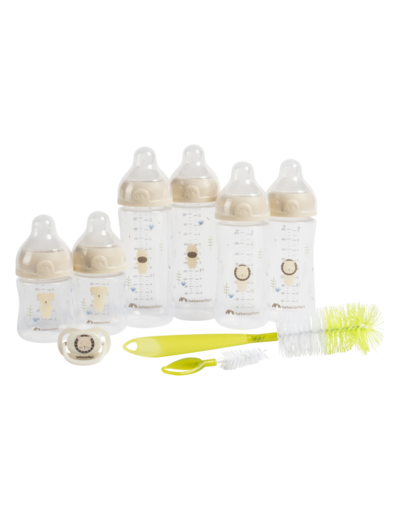 Kit biberon complet Bebeconfort Physio Air Blanc