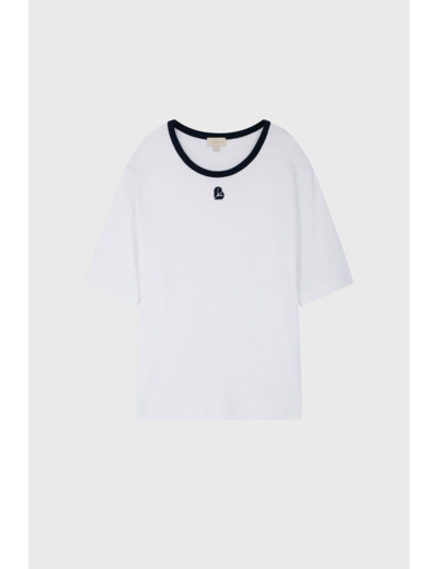 T-shirt à logo contrasté - MAHALIA