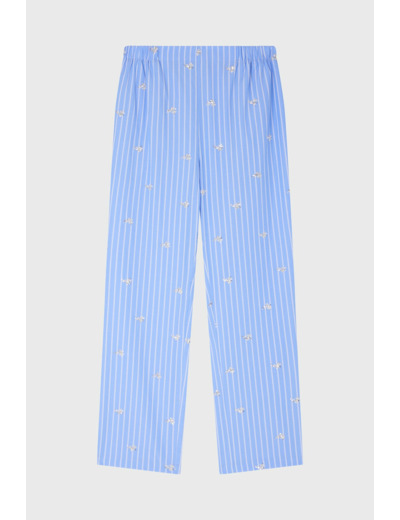 Pantalon rayé à sequins - CATERINA