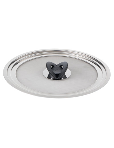 INGENIO couvercle anti-projection inox 24-30cm