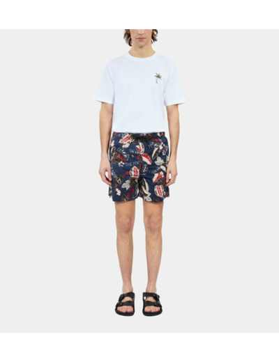 Short De Bain Imprimé navy