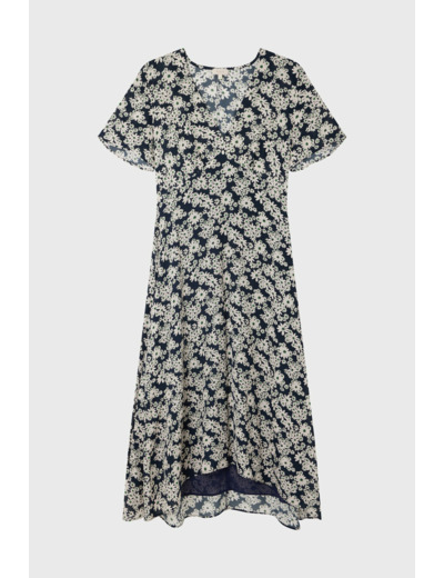 Robe midi imprimée - EDDY