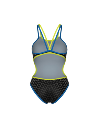 Maillot de bain arena One Scale Double Cross Back pour femmes