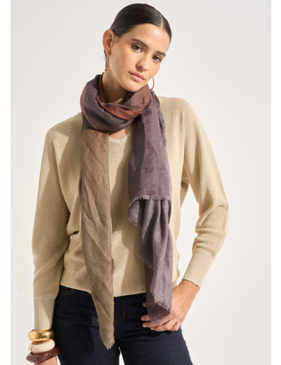 Foulard effet dégradé