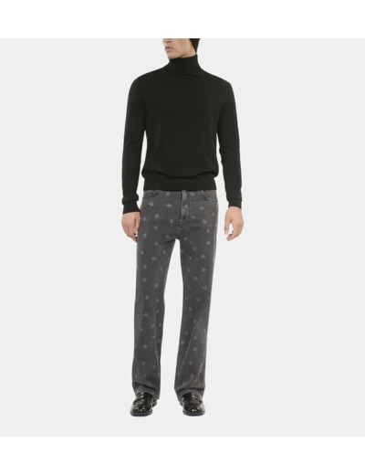 Pull en laine noire black