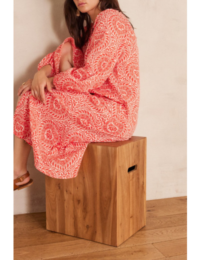Robe longue ROMANA en coton