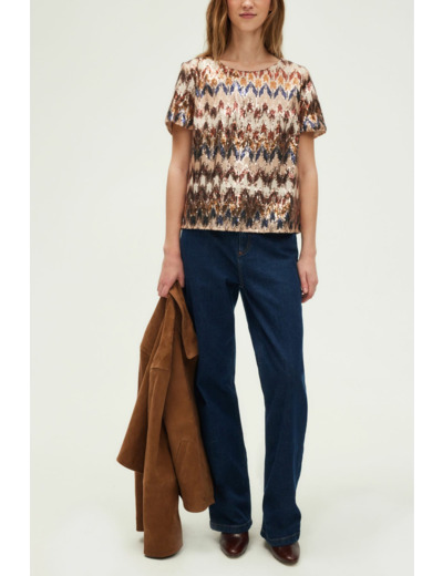 Top en sequins - ULINE