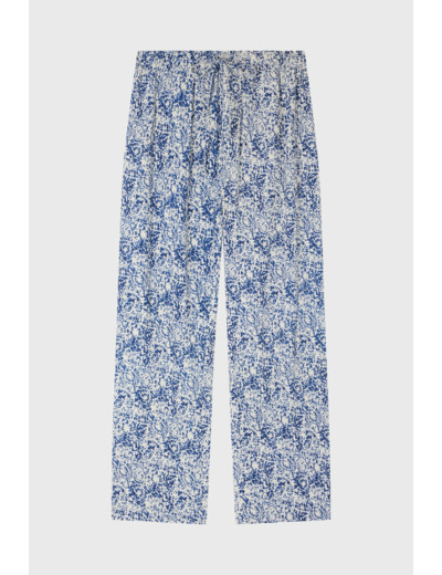Pantalon imprimé en coton - CHERIANE
